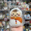 縮圖：Chiikawa 小可愛 2025年 冬日聖誕雪人系列 一番賞 E獎 細公仔掛飾 - Momonga 飛鼠