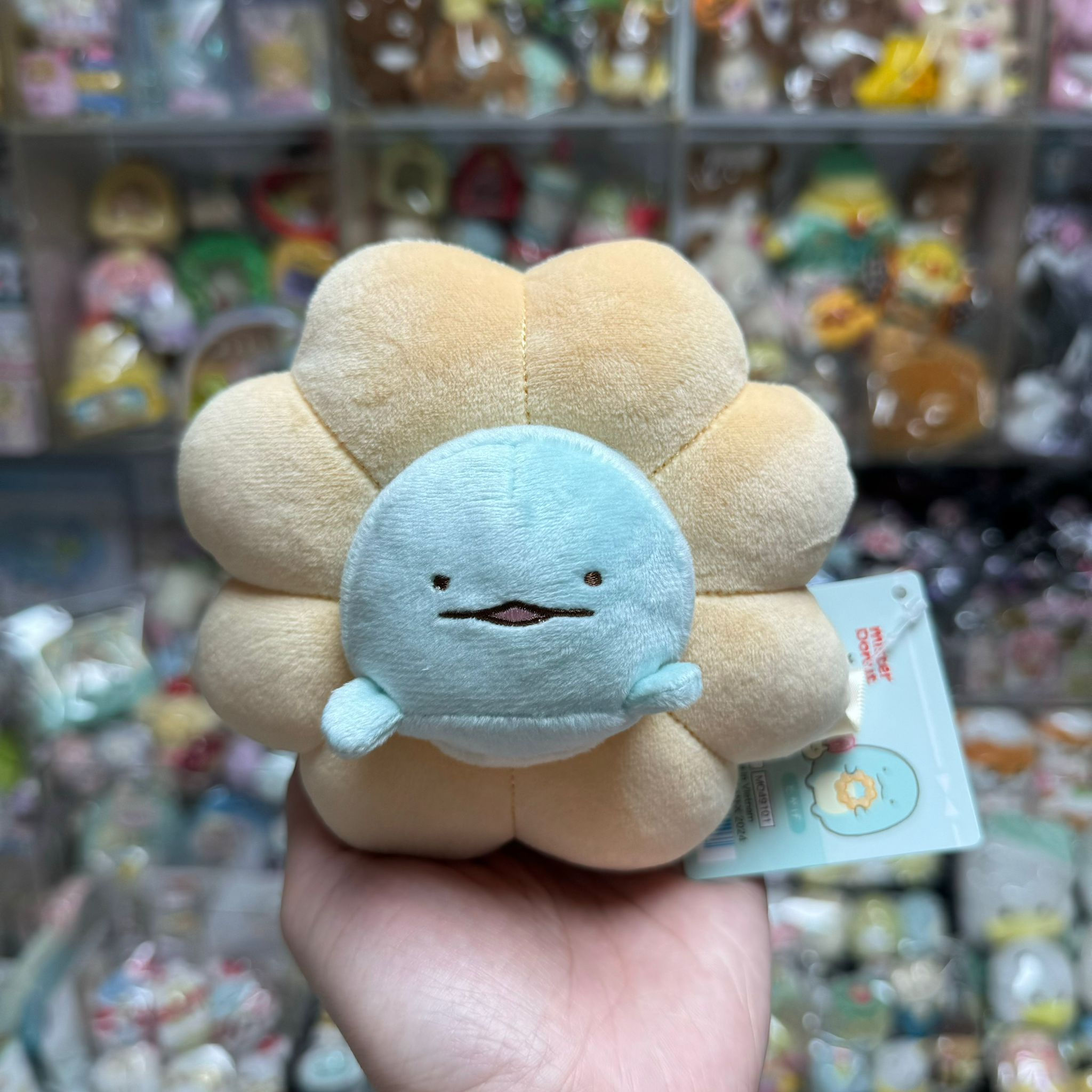 Sumikko Gurashi 角落生物 x Mister Donut 冬甩系列 中Size公仔 - 恐龍