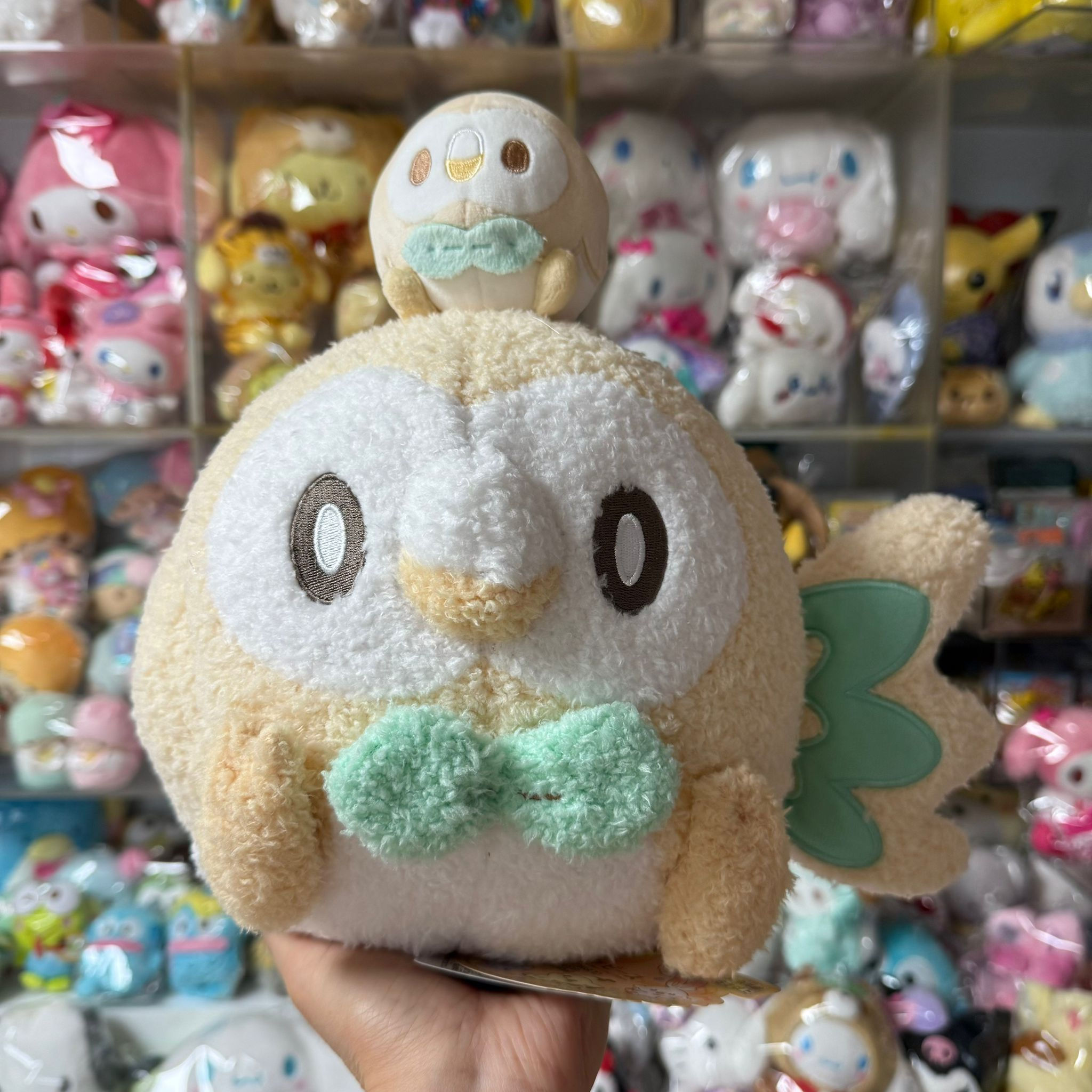 Pokemon Pokémon 寵物小精靈 Pokemon Peaceful Place Pokepeace 大Size公仔擺設 - Rowlet 木木梟
