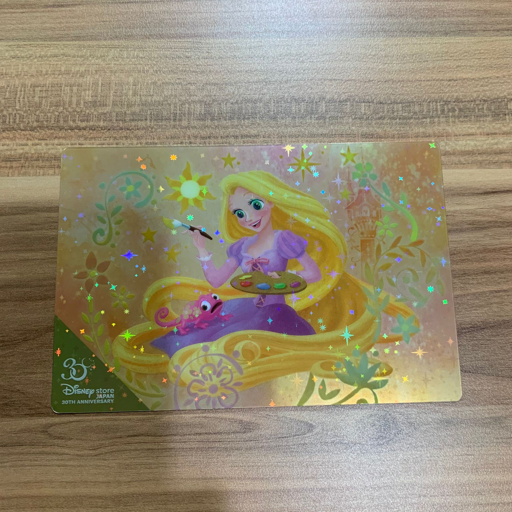Disney Store 30th Anniversary Postcard 明信片 - Rapunzel 長髮公主