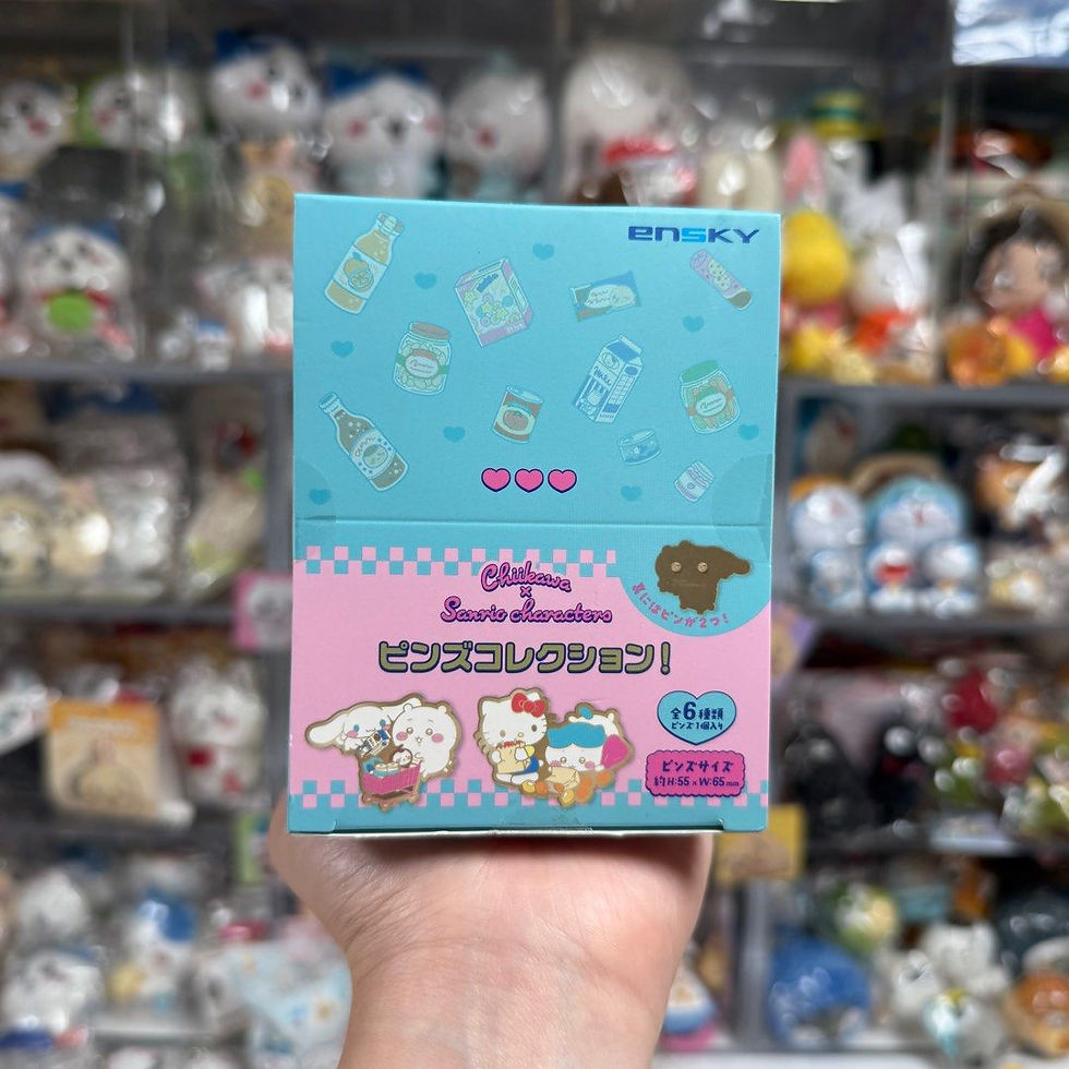 縮圖：Chiikawa 小可愛 x Sanrio Characters 聯剩系列 Pin 襟章 套裝 (一套六款)