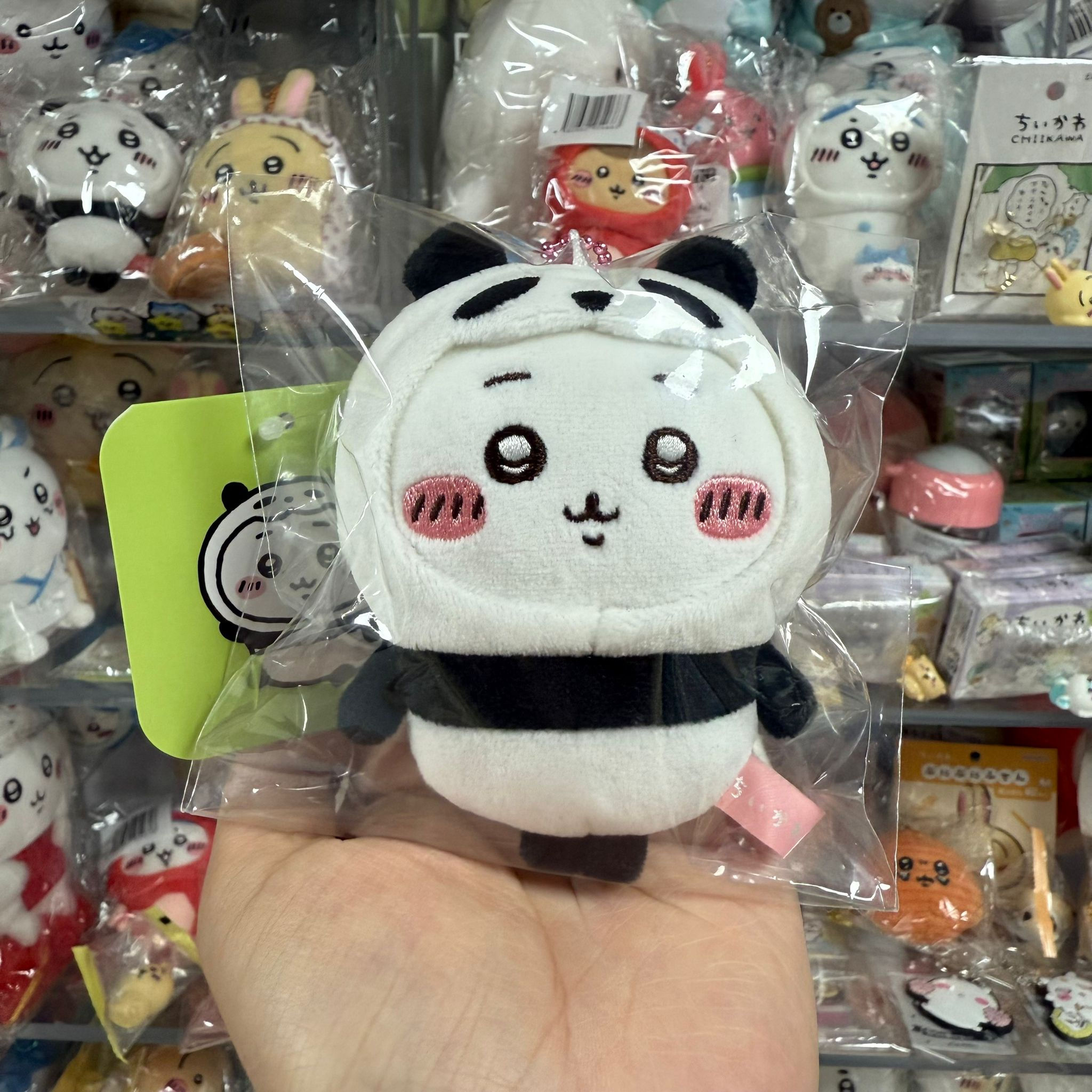 Chiikawa 小可愛 熊貓系列 細Size公仔掛飾 - Chiikawa 小可愛