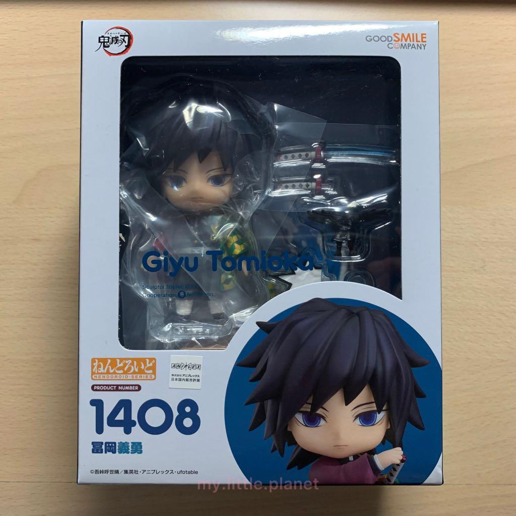鬼滅之刃 水柱 富岡 義勇 黏土人 模型 1408 good smile (再販 日版)