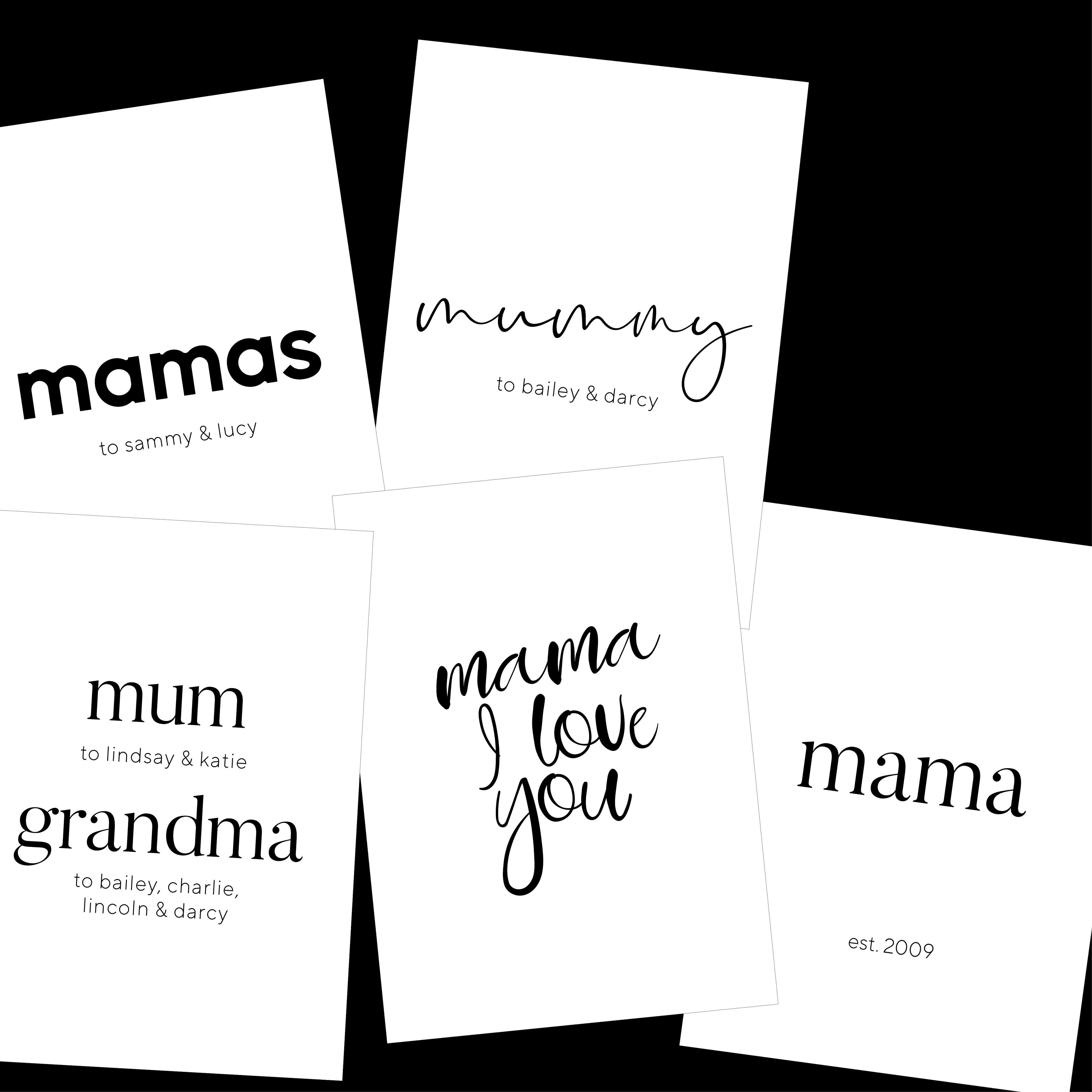 $20 GIFT VOUCHER - Mothers Day Print