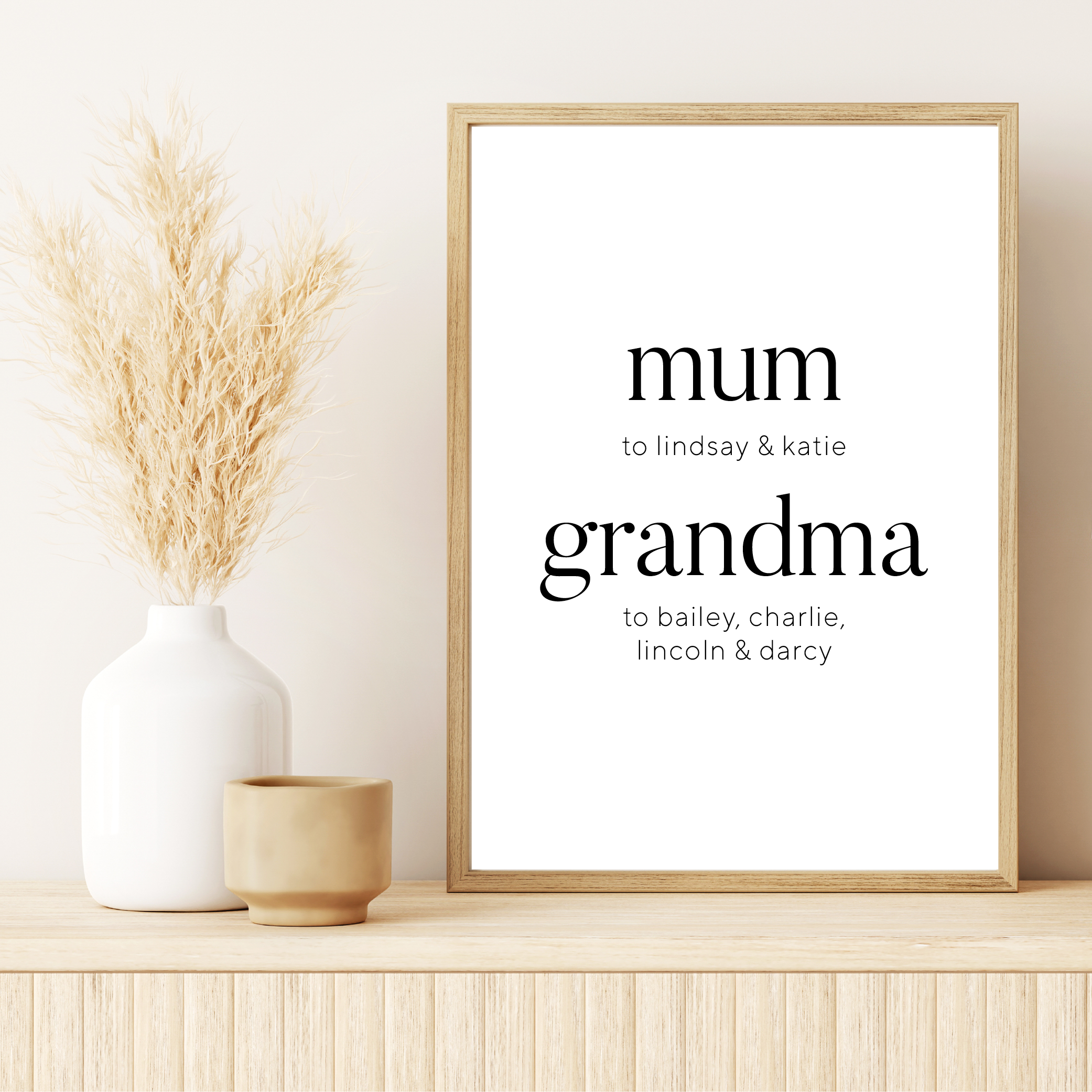 mum/grandma 5x7in Printable File