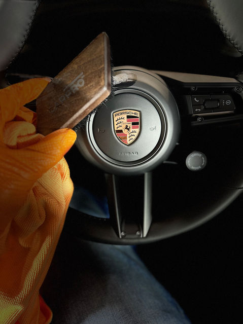Nettoyage des cuirs / Porche
