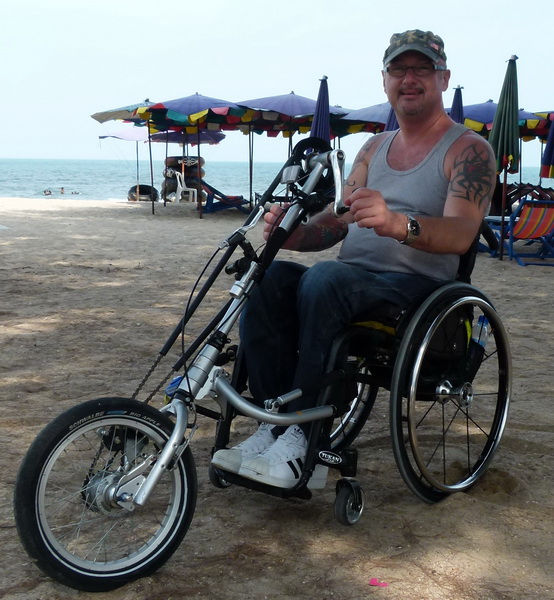 Cykeltur ved Cha Am strand