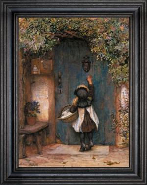 The Visitor Framed Print