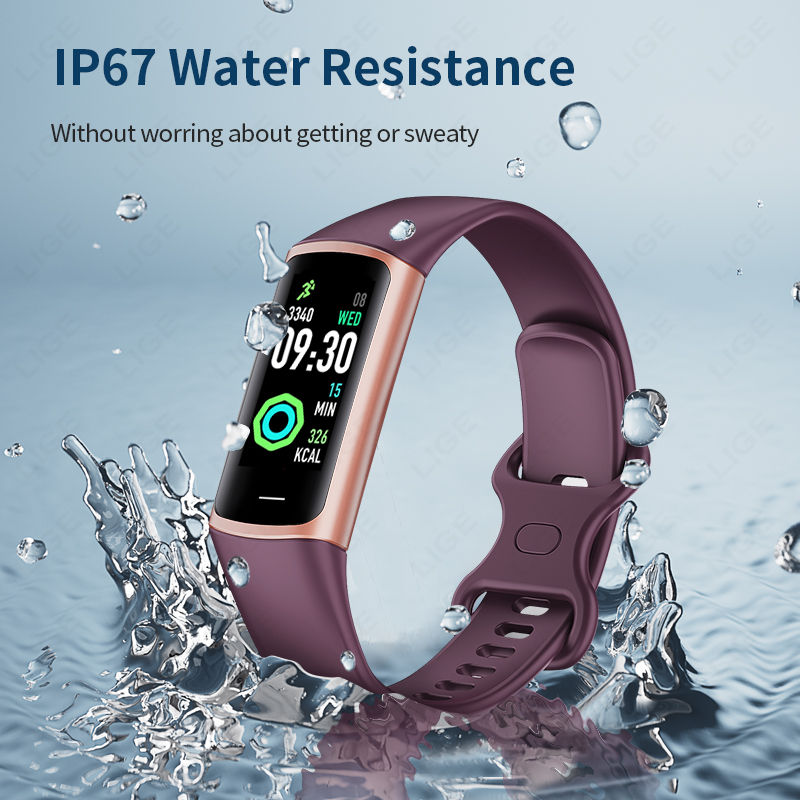 Thumbnail: Smartband Fitness Smartwatch – Heart Rate & Activity Tracker