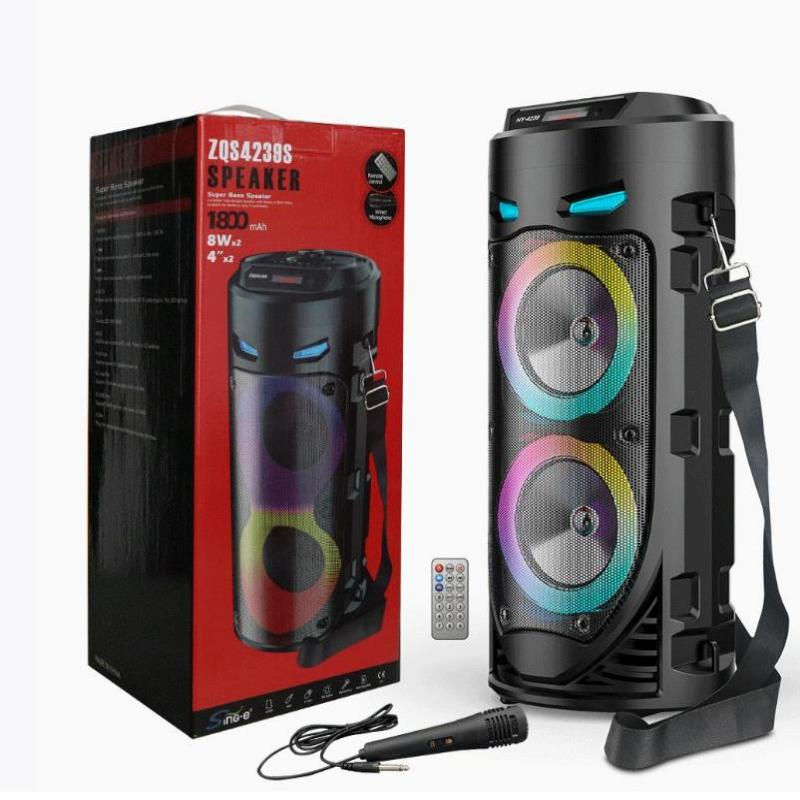 Thumbnail: Spraker Wireless Stereo Speaker with Double Subwoofer Deep