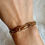 Thumbnail: Victorian 9ct Gate Bracelet