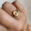 Thumbnail: Victorian 15ct Diamond Celestial Ring