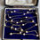 Thumbnail: Victorian 9ct 34" Pearl Station Chain