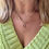 Thumbnail: Vintage 18ct Diamond H Pendant