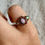 Thumbnail: Victorian High Carat Opal and Diamond Ring