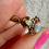 Thumbnail: Victorian High Carat Opal and Diamond Ring