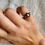 Thumbnail: Victorian High Carat Opal and Diamond Ring
