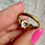Thumbnail: Victorian High Carat Opal and Diamond Ring