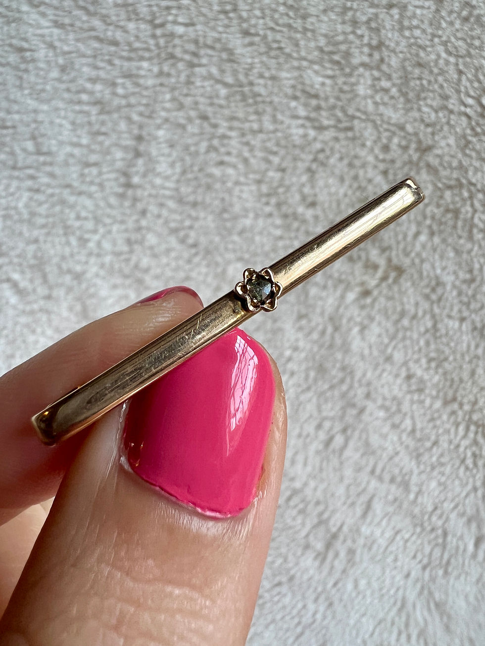 Victorian 9ct Diamond Star Stock Pin