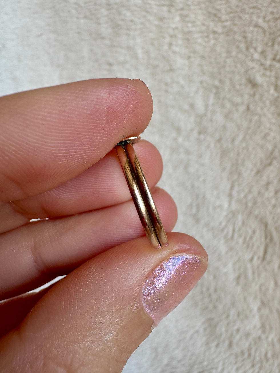 Thumbnail: Victorian 9ct Pearl Heart Ring