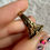Thumbnail: Antique German 8ct Lapis Signet Ring