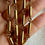 Thumbnail: Victorian 9ct 17.5" Fancy Link Chain with Bullet Clasp