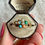 Thumbnail: Victorian 18ct Multi Stone Forget Me Knot Ring