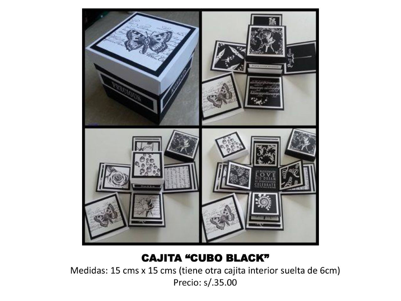 Caja "Cuboi Black"