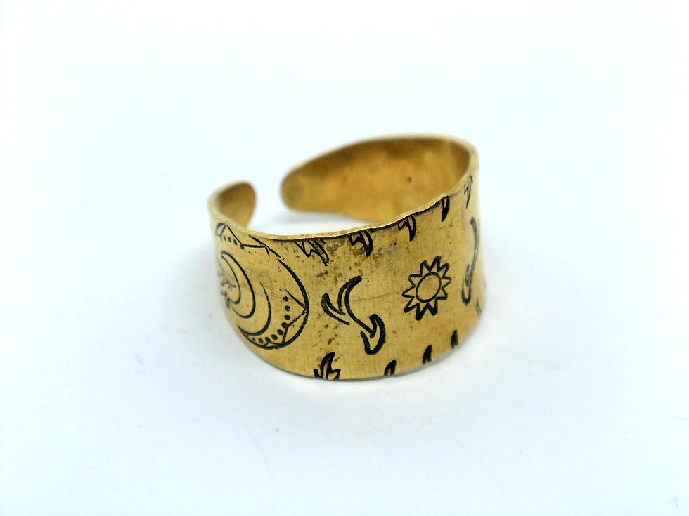 Custom Stamped Ring
