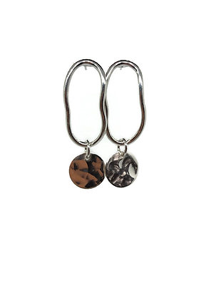 Modern Art Stud Earrings 5 - 9 pm