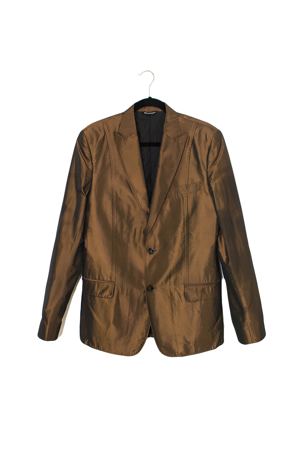 DOLCE&GABBANA Bronze Gold Single Blazer