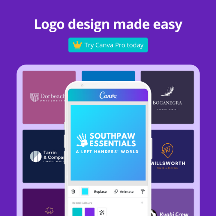How We Designed Our Small Business Logo On Canva