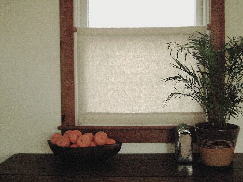 Thumbnail: Classic Modern Minimalist Linen Cafe Curtain