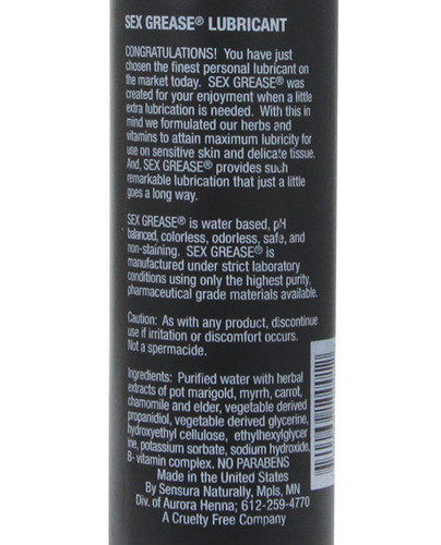 Sex Grease - 8 oz Bottle | smokin Sex Grease - 8 oz Bottle | smokin