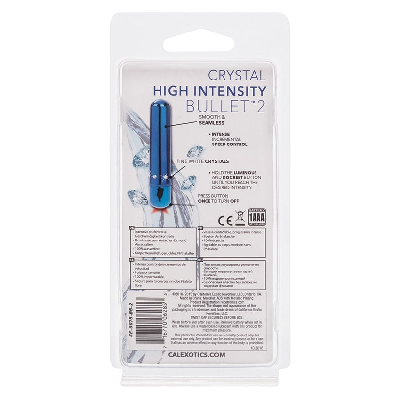 Thumbnail: Crystal High Intensity Bullet 2-Blue 3.5"
