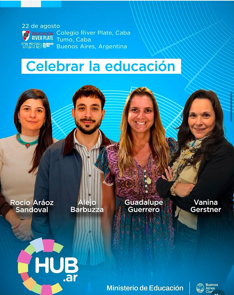 Hub.ar - 22 de Agosto - Colegio River Plate, CABA, Buenos Aires, Argentina