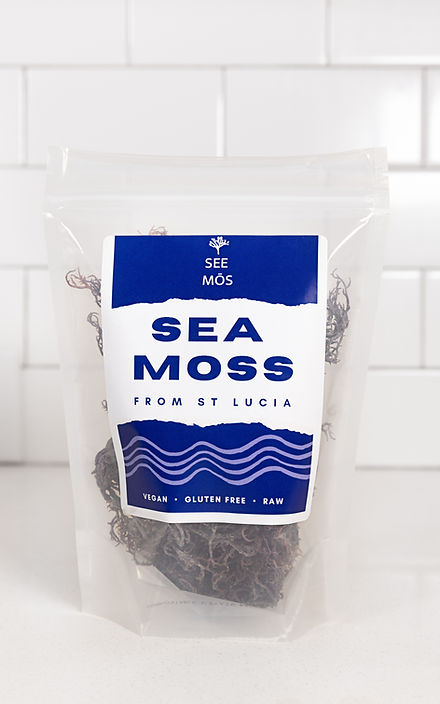 3oz Purple Sea Moss - Premium St Lucian Sea Moss | See Mos