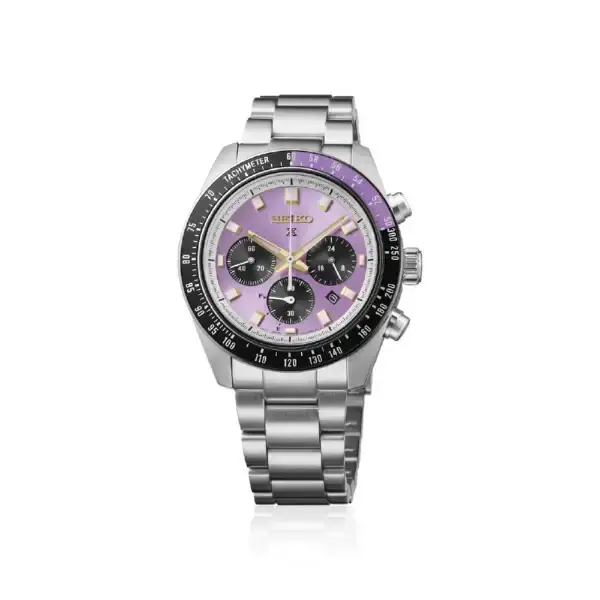 Thumbnail: Seiko Prospex 145th Anniversary Limited Model HBJ005P Purple Mens Watch 
