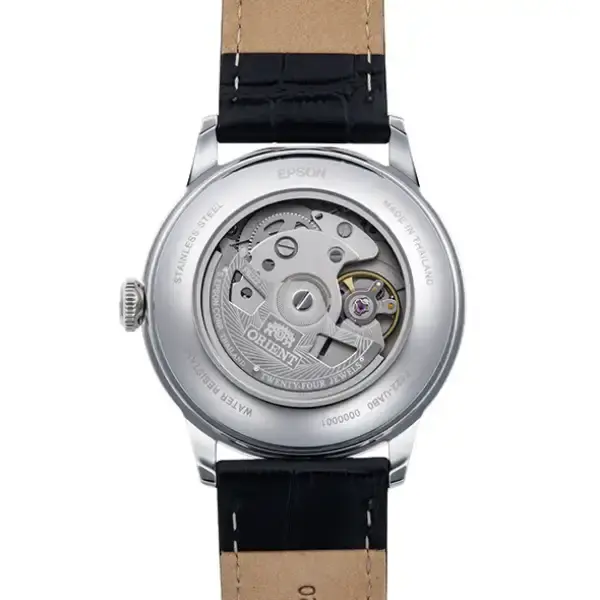 Thumbnail: Orient Classic Collection Bambino 38 Black Dial Automatic Men’s Watch RN-AP0101B