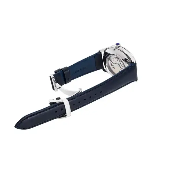 Thumbnail: Orient Star RK-AT0203L Light Blue Dial Semi-Skeleton Open Heart, Men’s Automatic