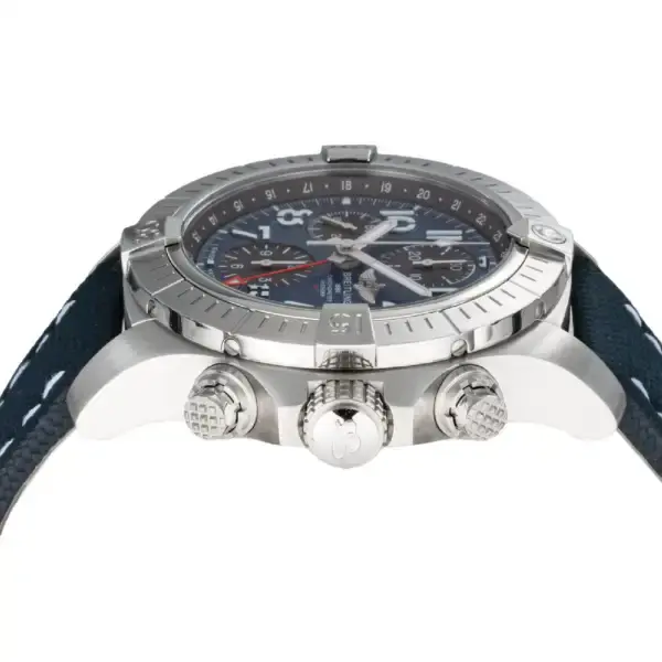 Thumbnail: Breitling Avenger Chronograph GMT Blue Dial Automatic Men's Watch A24315101C1X1