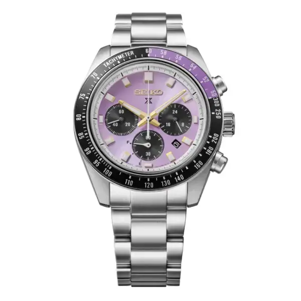 Thumbnail: Seiko Prospex 145th Anniversary Limited Model HBJ005P Purple Mens Watch 