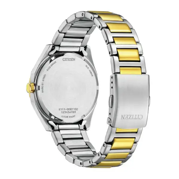Thumbnail: Citizen Collection BM7624-82A Solar-Powered Gold-Tone Stainless Steel Watch
