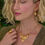 Thumbnail: Cara Tonkin Komorebi Large Ivy Necklace Yellow Gold