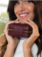 Luxury jewellery storage purse from WOLF