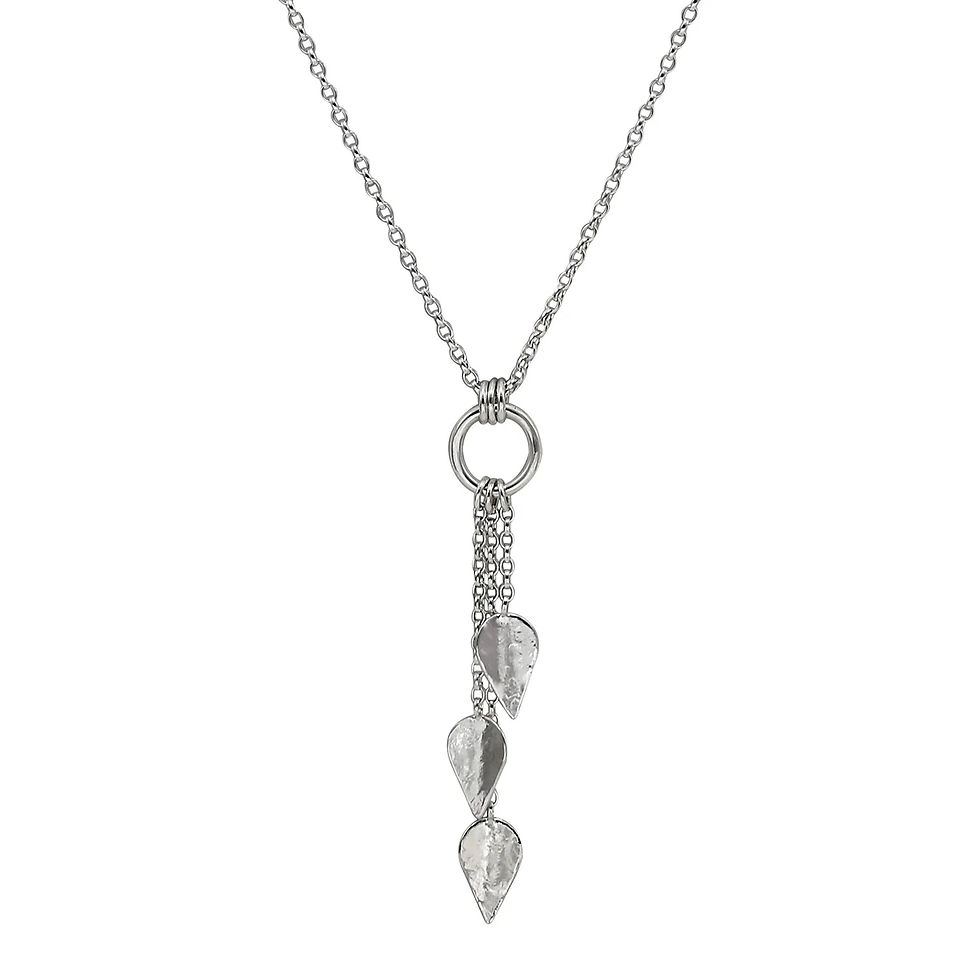 Cara Tonkin Komorebi Falling Leaves Pendant Sterling Silver