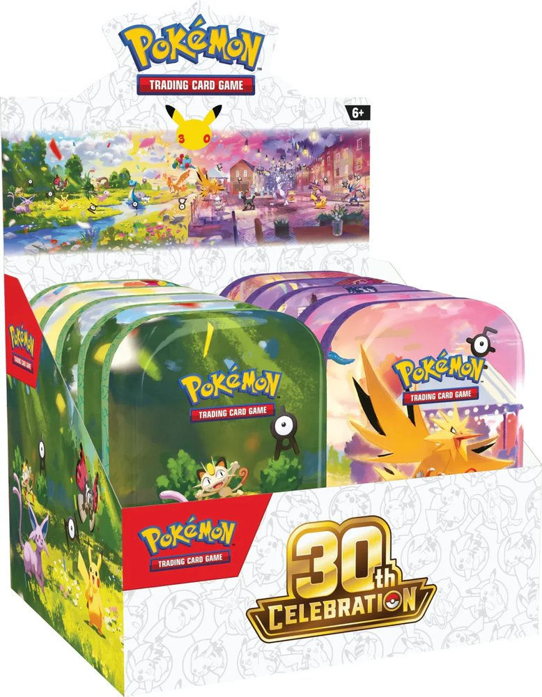 Thumbnail: Pokémon TCG: 30TH ANNIVERSARY CELEBRATION DAY & NIGHT MINI TIN