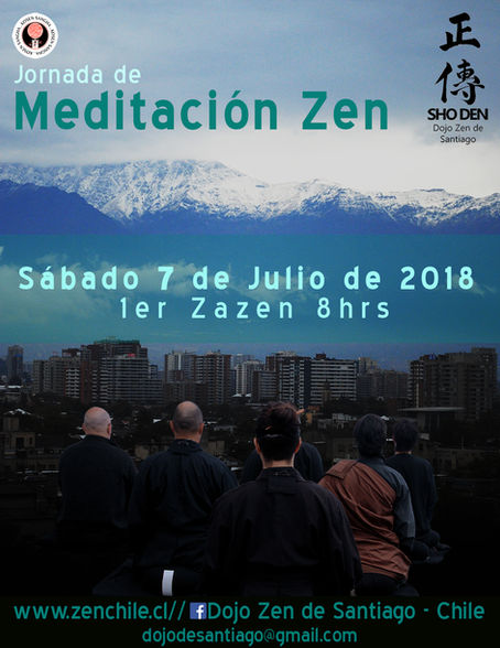 Jornada de meditación zen Julio