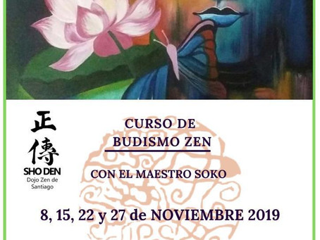 Curso de Budismo Zen con el maestro Soko
