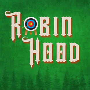 Robin Hood Pantomime Logo SpectromagicUk